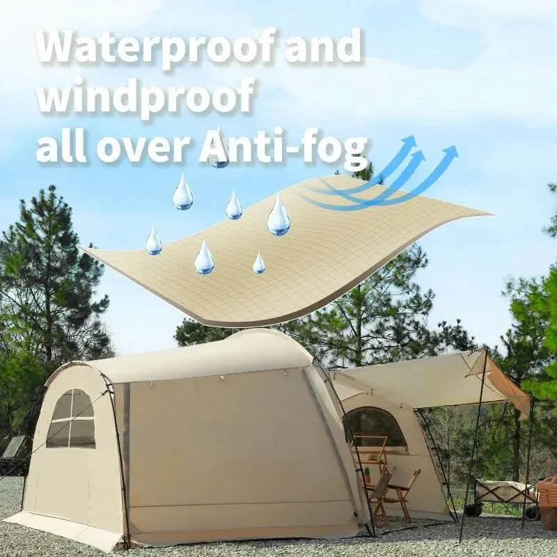 Outdoor Camping Portable Large Space Shelter - Trekker Essentials