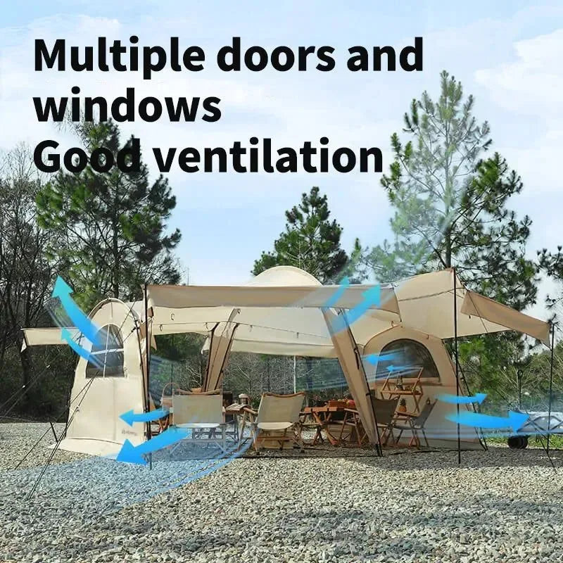 Outdoor Camping Portable Large Space Shelter - Trekker Essentials