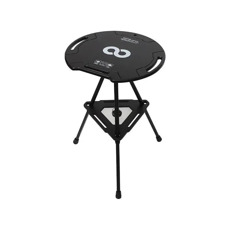 Outdoor Camping Tactical Folding Table | Multi-functional Lift Round Table | Compact and Portable for Camping and Leisure - Trekker Essentials