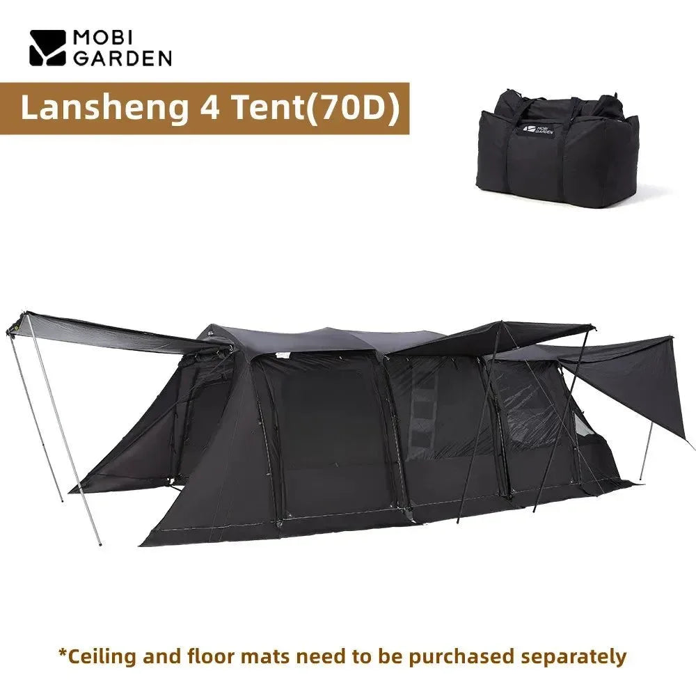 Outdoor Camping Tent - LanSheng 4 Tunnel Tent - Trekker Essentials