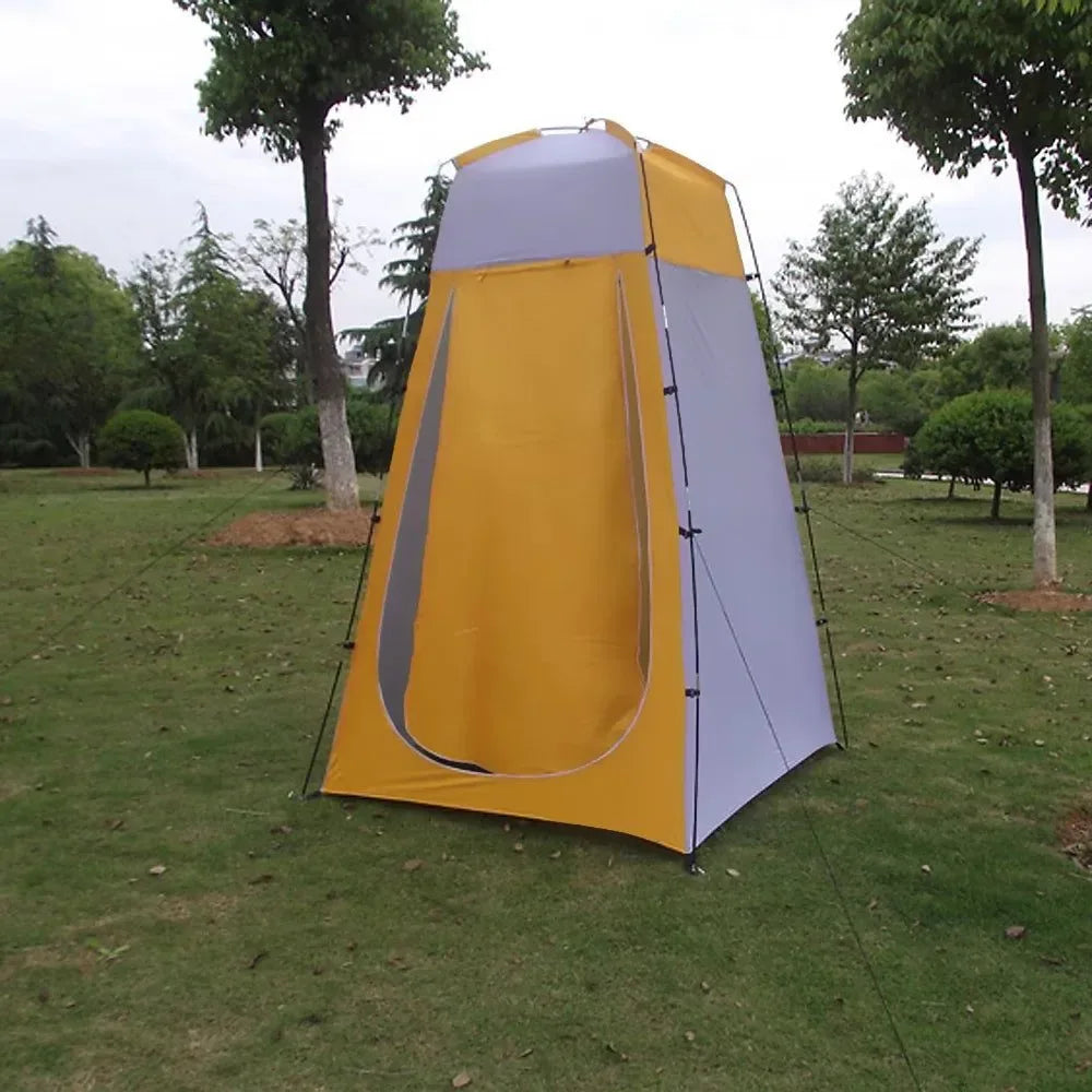 Outdoor Camping Tent Shower Tent - 6FT Privacy Changing Room for Camping, Biking, Beach - Trekker Essentials