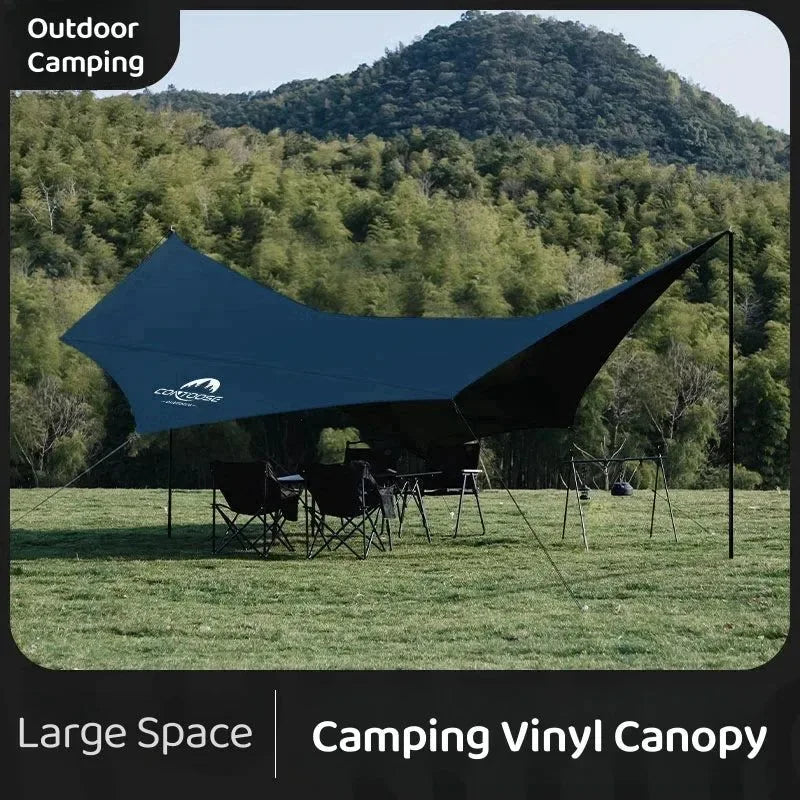 Outdoor Camping Vinyl Canopy - Trekker Essentials