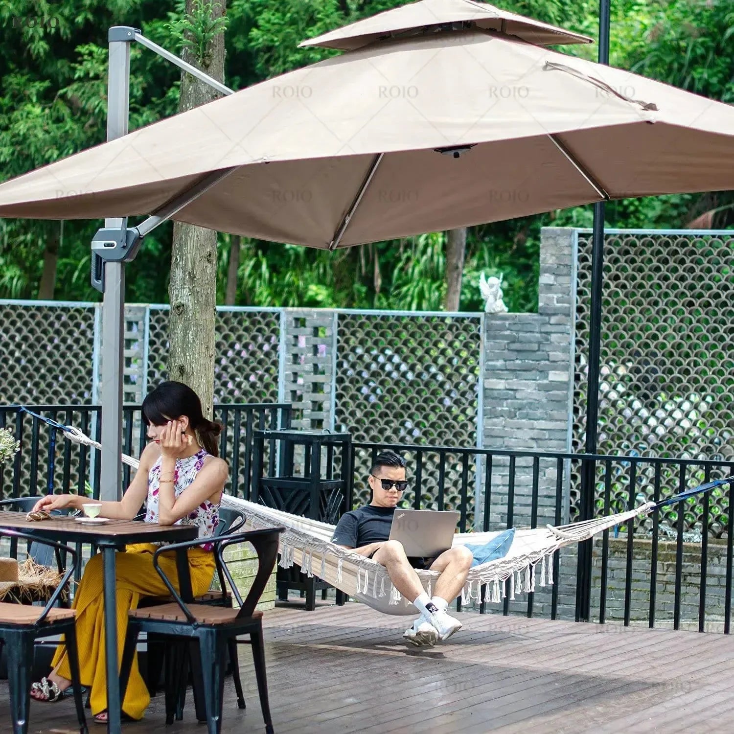 Outdoor Canvas Hammock - Trekker Essentials