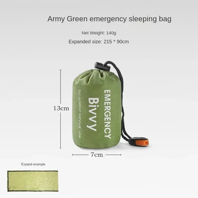 Outdoor Emergency Survival Sleeping Bag - Trekker Essentials