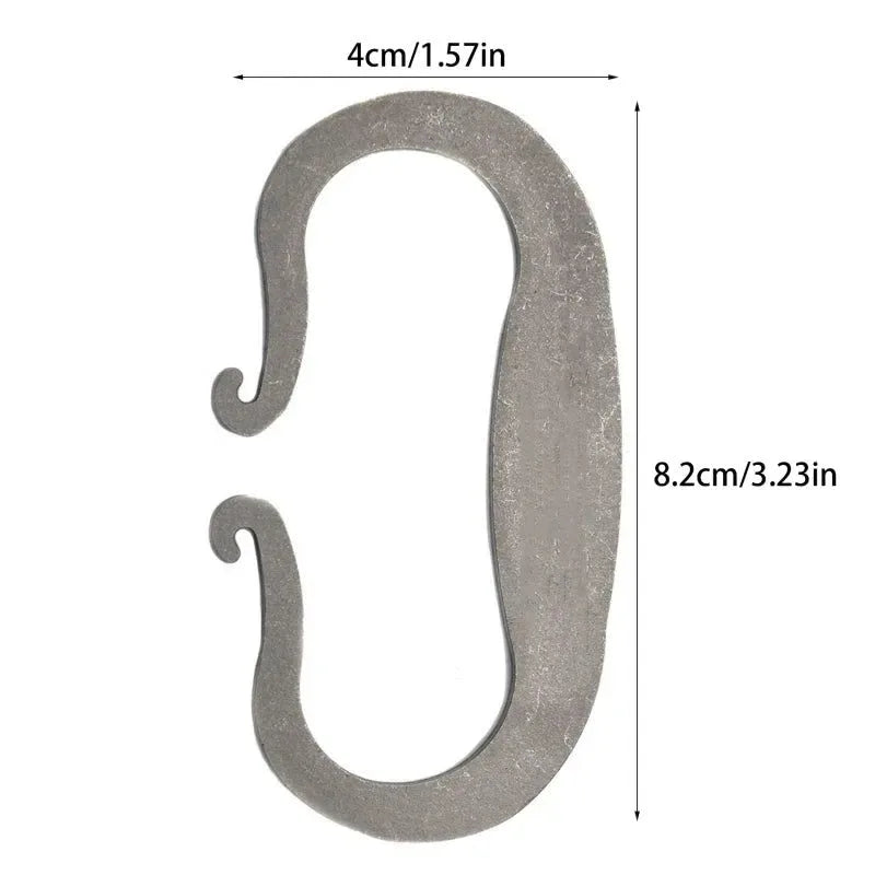 Outdoor Flint Starter Steel Striker Kit - Camping Fire Starter Lighter - Survival Tools for BBQ and Camping - Trekker Essentials