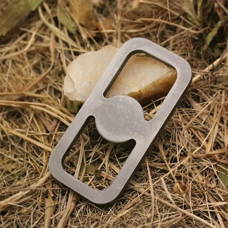 Outdoor Flint Starter Steel Striker Kit - Camping Fire Starter Lighter - Survival Tools for BBQ and Camping - Trekker Essentials