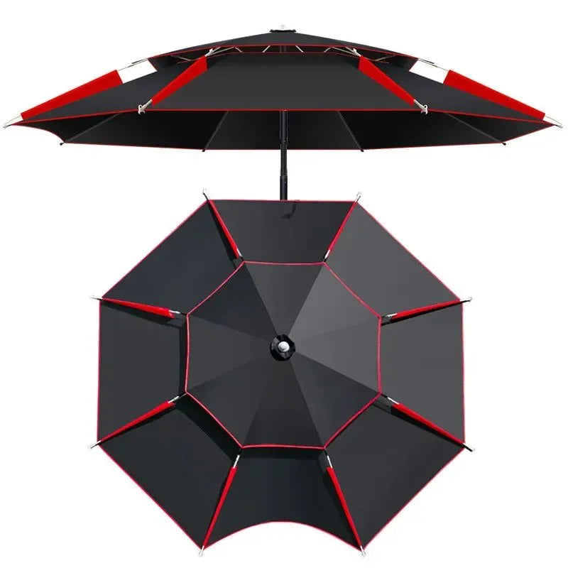 Outdoor Folding Fishing Umbrella for Camping and Beach - Trekker Essentials