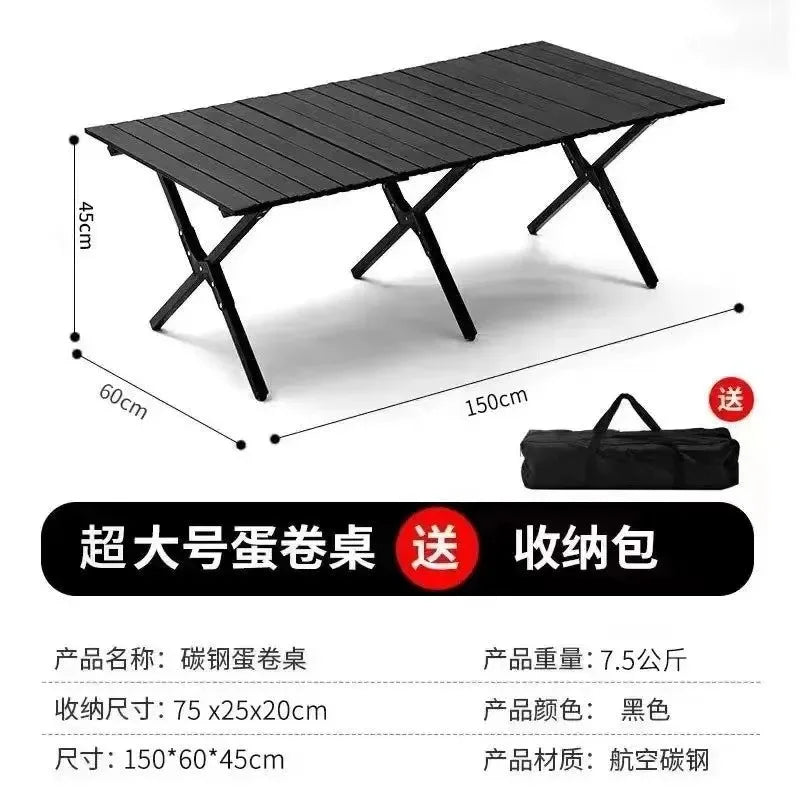 Outdoor Folding Picnic and Camping Table and Chairs Set - Trekker Essentials