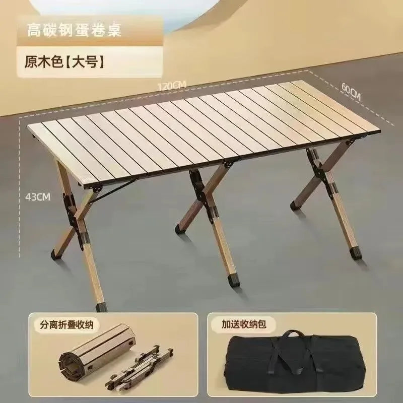 Outdoor Folding Picnic and Camping Table and Chairs Set - Trekker Essentials