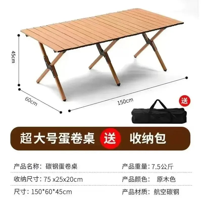 Outdoor Folding Picnic and Camping Table and Chairs Set - Trekker Essentials