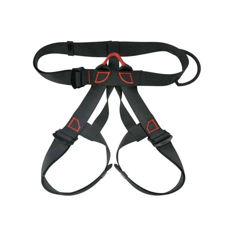 Outdoor Half-Body Harness: Essential Safety Gear for Rock Climbing and Aerial Adventures - Trekker Essentials