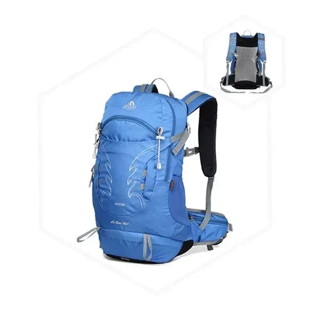 Outdoor Hiking Backpack: 30L Travel Trekking Motorcycle Rucksack for Camping and Climbing - Trekker Essentials