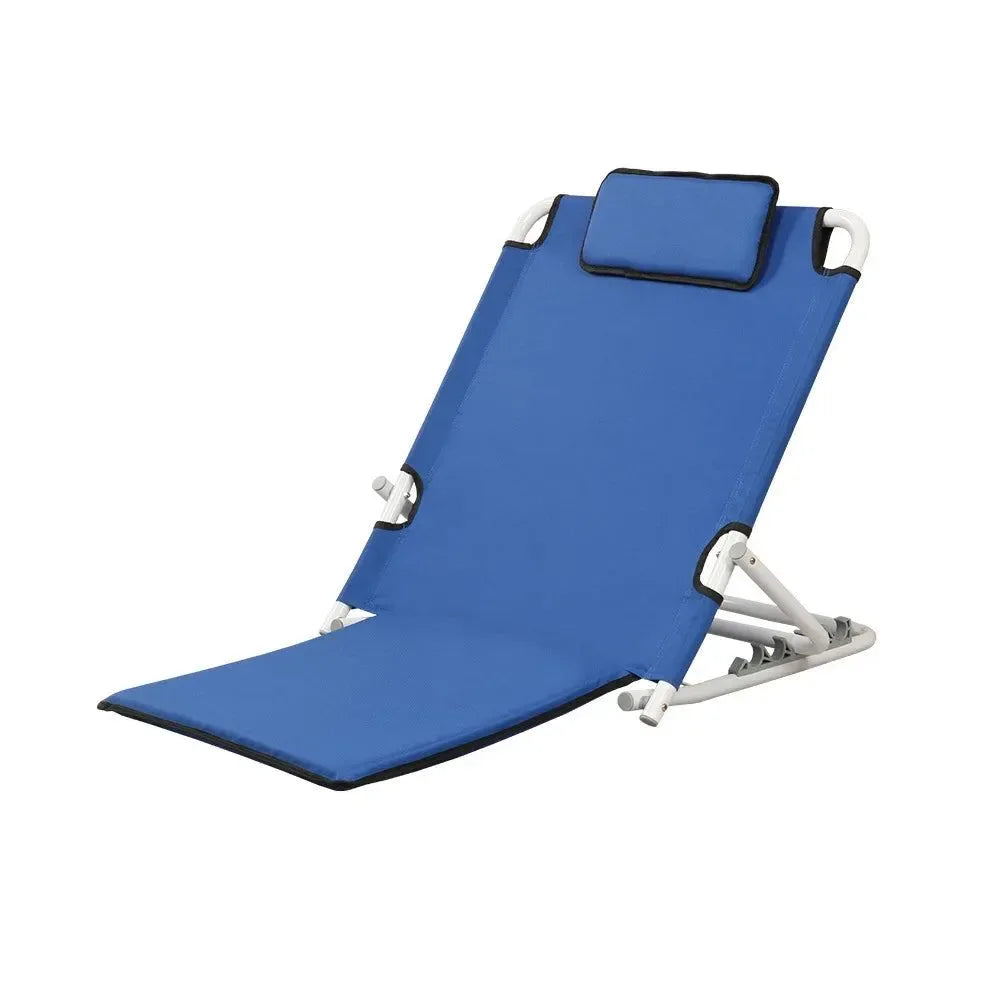 Outdoor Lounge Chair Camping Portable Relaxing Chair Balcony Courtyard Leisure Light Backrest Chair Folding Beach Chair New - Trekker Essentials