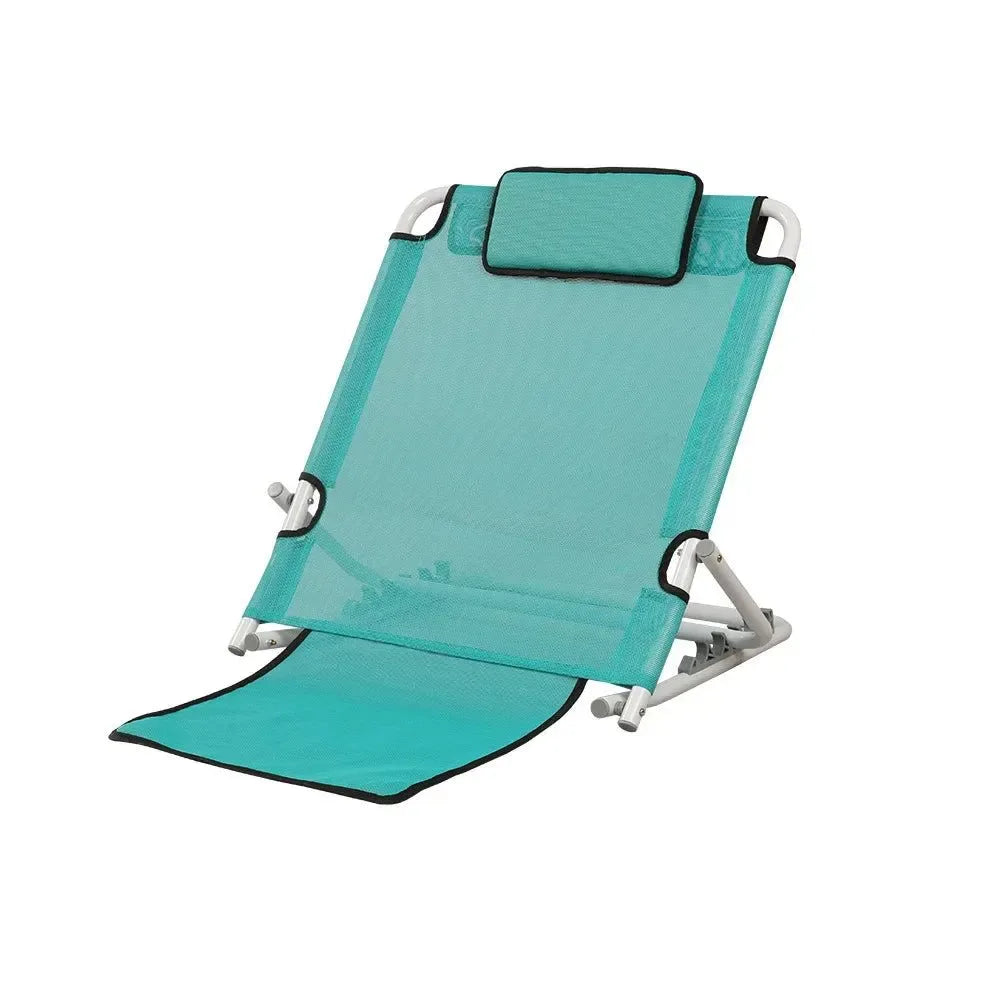 Outdoor Lounge Chair Camping Portable Relaxing Chair Balcony Courtyard Leisure Light Backrest Chair Folding Beach Chair New - Trekker Essentials