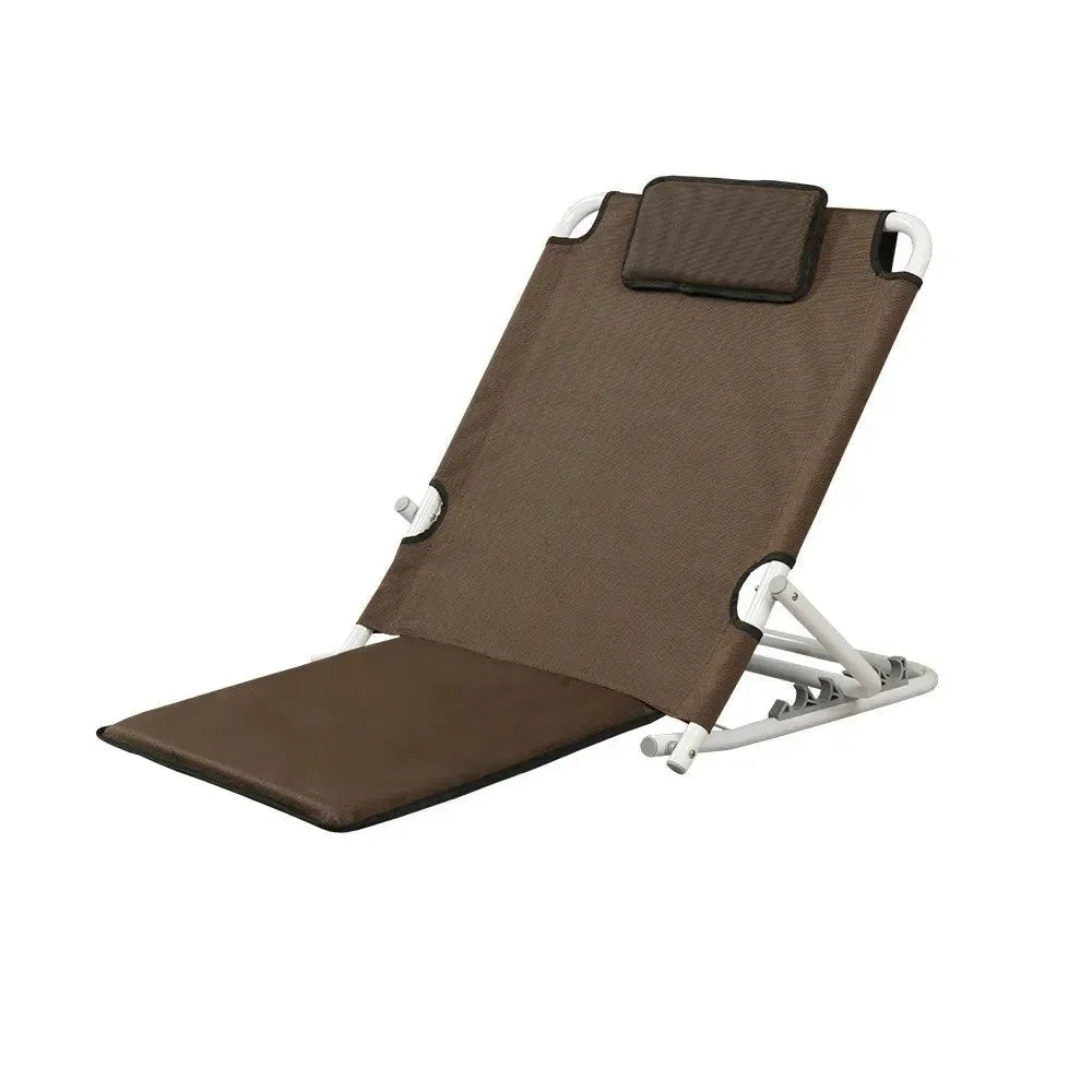 Outdoor Lounge Chair Camping Portable Relaxing Chair Balcony Courtyard Leisure Light Backrest Chair Folding Beach Chair New - Trekker Essentials