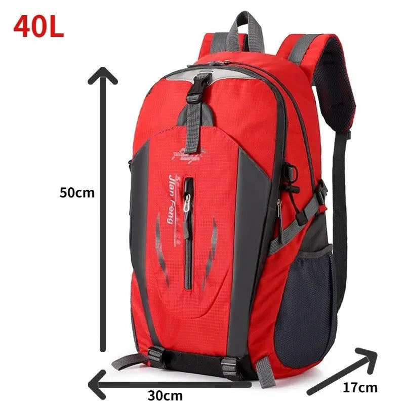 Outdoor Mountaineering and Cycling Backpack - Unisex Sports and Travel Backpack for Men and Women - Trekker Essentials