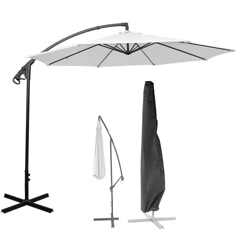 Outdoor Parasol Umbrella Cover Waterproof Dustproof Cantilever Outdoor Garden Patio Umbrella Shield - Trekker Essentials