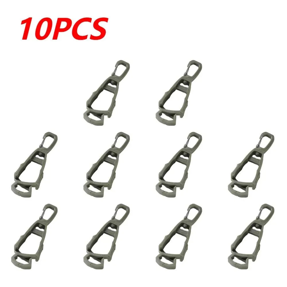 Outdoor Protective Gloves Clips Hanger - Multi-purpose Work Glove Guard Safety Plastic Clip for Camping Accessories - Trekker Essentials