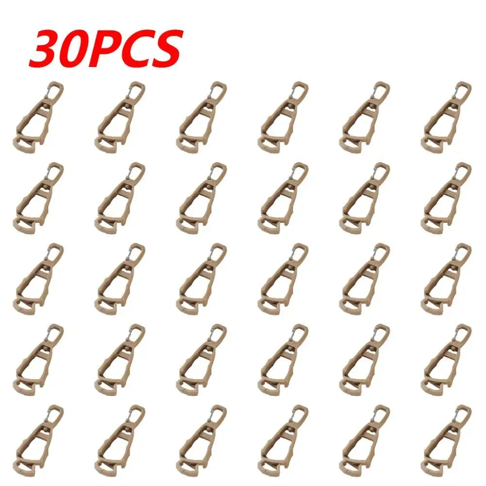 Outdoor Protective Gloves Clips Hanger - Multi-purpose Work Glove Guard Safety Plastic Clip for Camping Accessories - Trekker Essentials