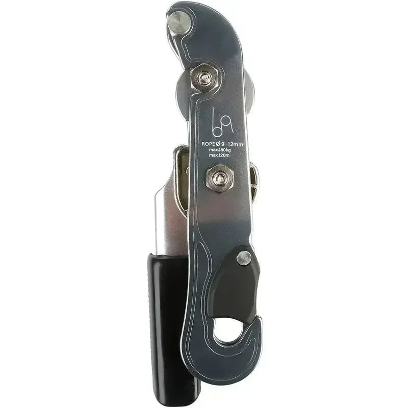 Outdoor Rock Climbing Handle-Controlled Abseiling Device - Rappelling and Descent Gear - Trekker Essentials