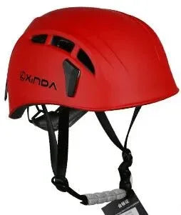 Outdoor Rock Climbing Helmet - Speleology, Mountain Rescue, Caving, and Safety Work Helmet - Trekker Essentials