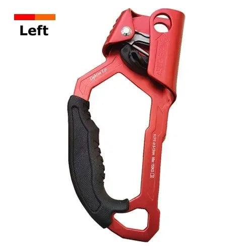 Outdoor Rock Hand Ascender - 8-12mm Rope Access for Climbing, Rescue, and Caving - Trekker Essentials
