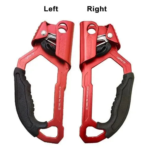 Outdoor Rock Hand Ascender - 8-12mm Rope Access for Climbing, Rescue, and Caving - Trekker Essentials