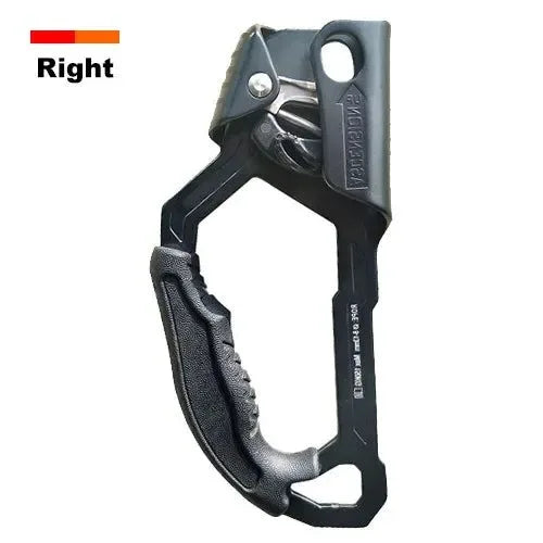Outdoor Rock Hand Ascender - 8-12mm Rope Access for Climbing, Rescue, and Caving - Trekker Essentials