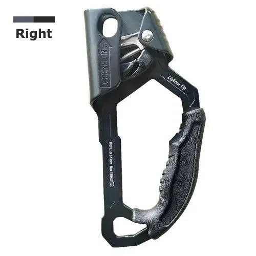 Outdoor Rock Hand Ascender - 8-12mm Rope Access for Climbing, Rescue, and Caving - Trekker Essentials