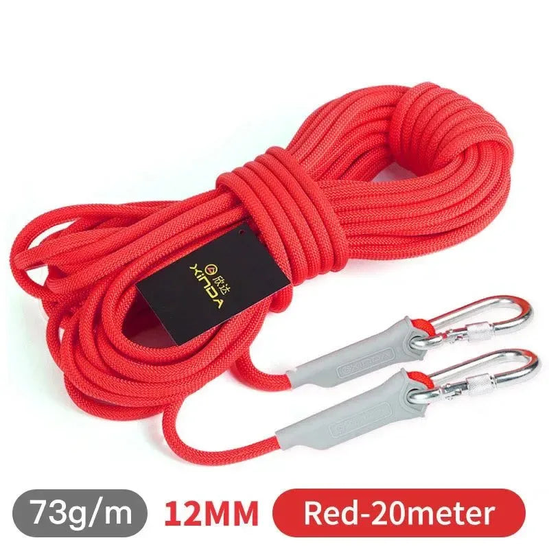 Outdoor Rope Trekking Hiking Accessories - 10mm/12mm Floating Climbing High Strength Safety Cord - Trekker Essentials