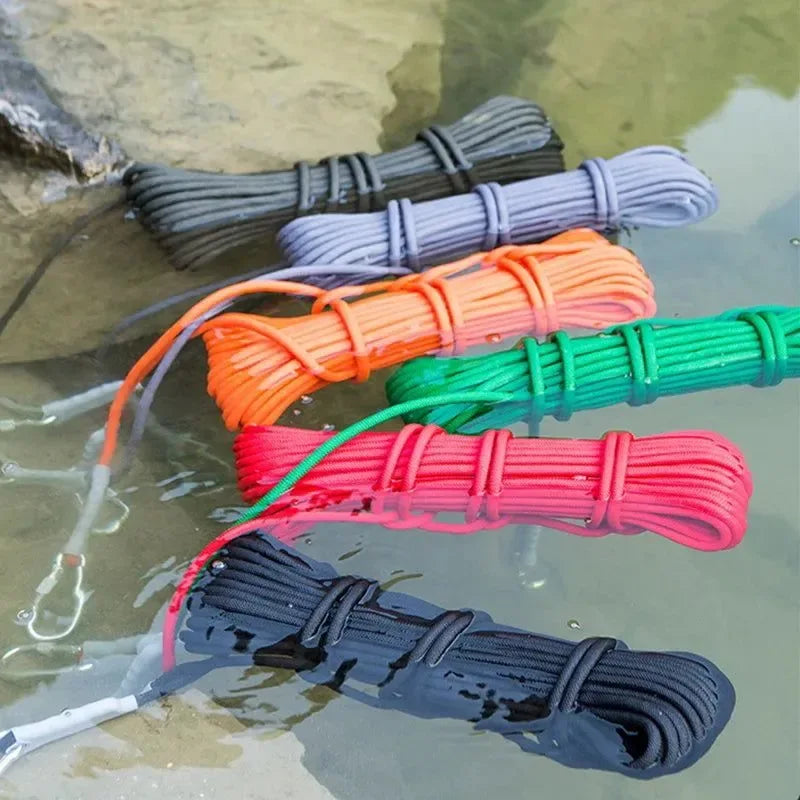 Outdoor Rope Trekking Hiking Accessories - High Strength Floating Climbing Multi-functional Safety Cord - Trekker Essentials