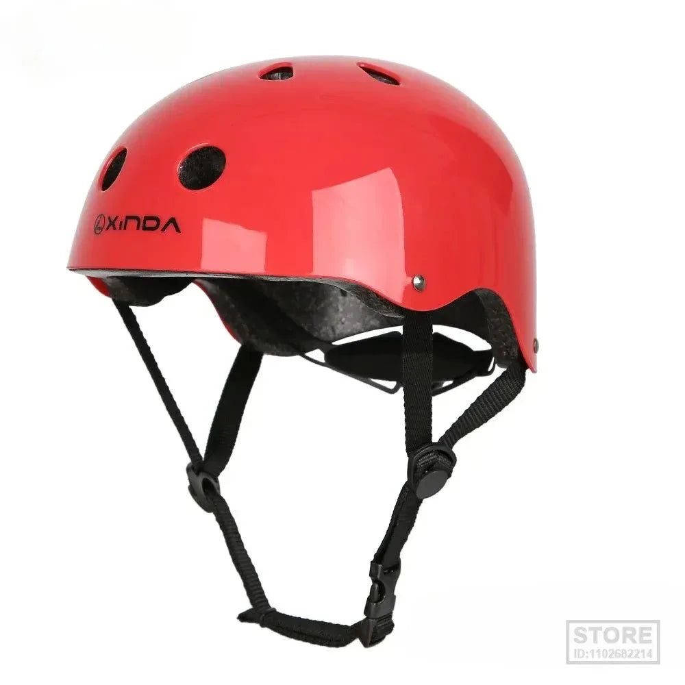 Outdoor Safety Helmet - Protective Gear for Rock Climbing, Camping, Hiking, and Riding - Trekker Essentials