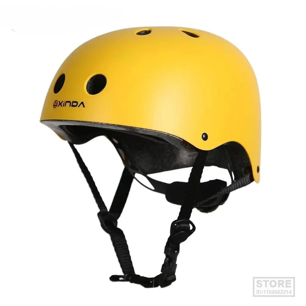 Outdoor Safety Helmet - Protective Gear for Rock Climbing, Camping, Hiking, and Riding - Trekker Essentials