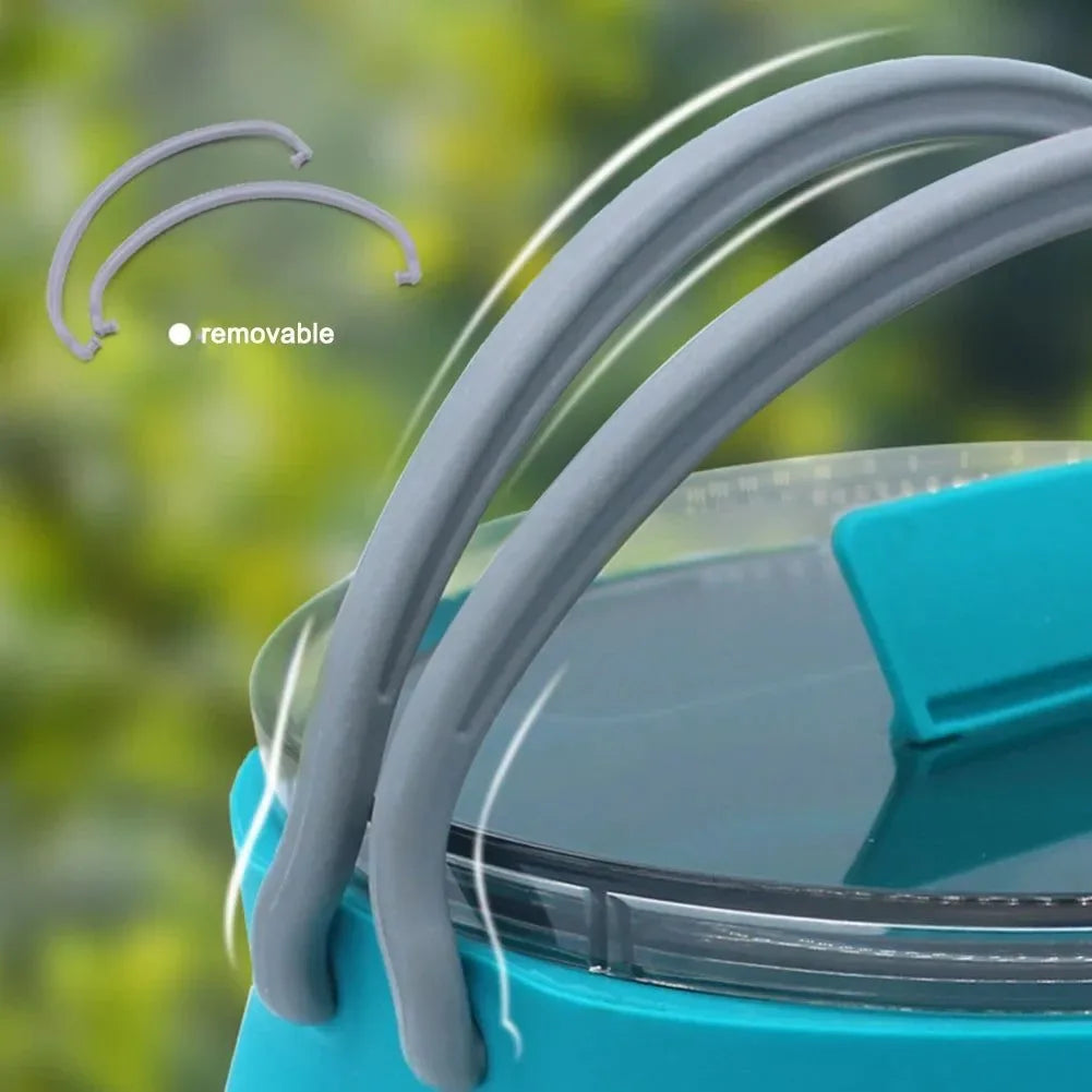 Outdoor Silicone Folding Kettle: Portable Camping Teapot with Handle for Travel, Fishing, and Boiling Water - Trekker Essentials