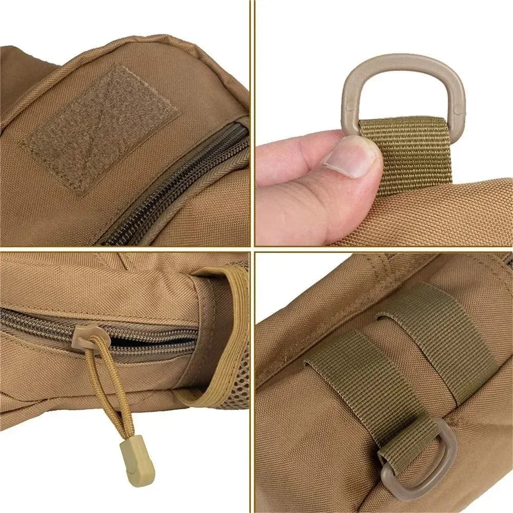 Outdoor Tactical Shoulder Bag - Nylon Crossbody Chest Bag for Hunting and Outdoor Sports - Trekker Essentials