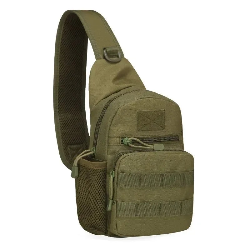 Outdoor Tactical Shoulder Bag - Nylon Crossbody Chest Bag for Hunting and Outdoor Sports - Trekker Essentials