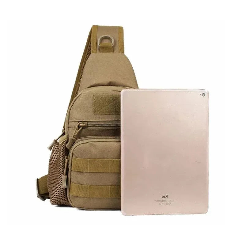 Outdoor Tactical Shoulder Bag - Nylon Crossbody Chest Bag for Hunting and Outdoor Sports - Trekker Essentials