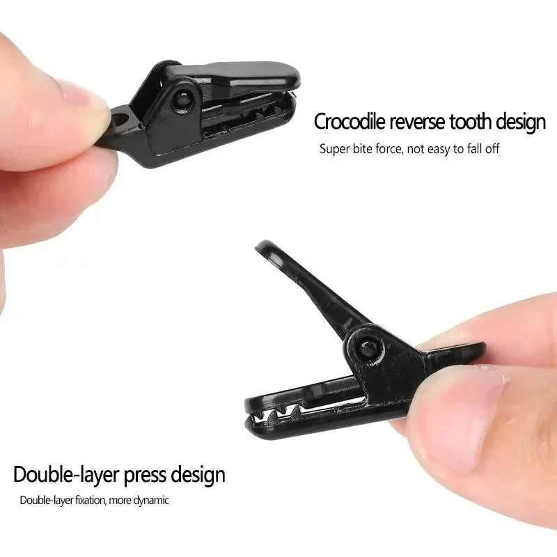 Outdoor Tarpaulin Clips - Camping Awning Wind Rope Clamps (10Pcs) - Trekker Essentials