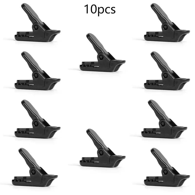 Outdoor Tarpaulin Clips - Camping Awning Wind Rope Clamps (10Pcs) - Trekker Essentials