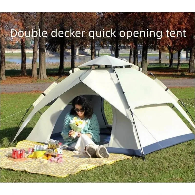 Outdoor Tent Fully Automatic Folding Camping Tent - Trekker Essentials