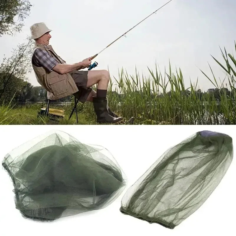 Outdoor Travel Camping Mosquito Net Hat - Insect, Bug, and Bee Protection - Trekker Essentials