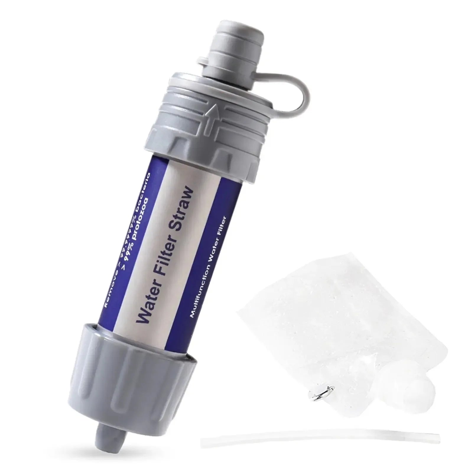 Outdoor Water Filter Straw for Emergency Preparedness Camping Traveling - Trekker Essentials