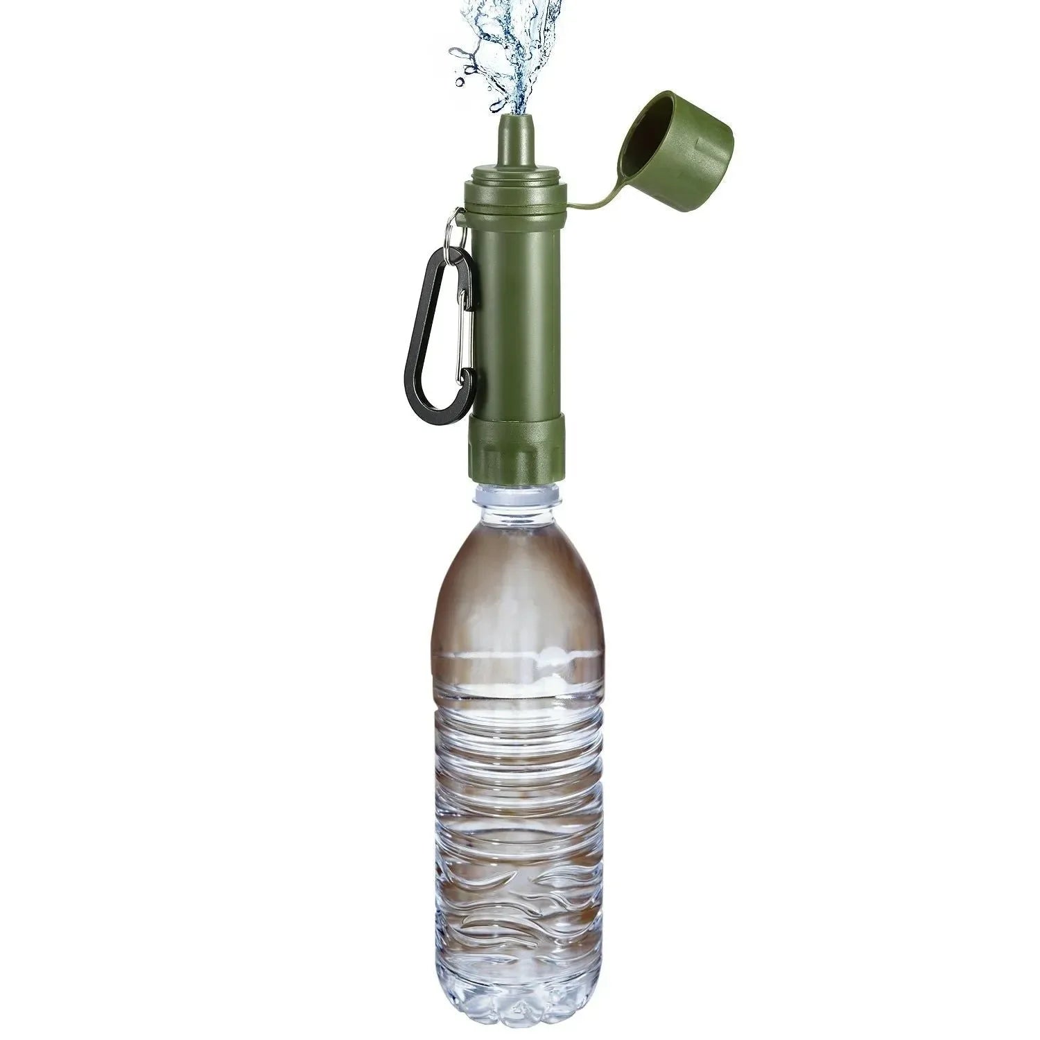 Outdoor Water Filter Straw for Emergency Preparedness Camping Travel Backpacking - Trekker Essentials