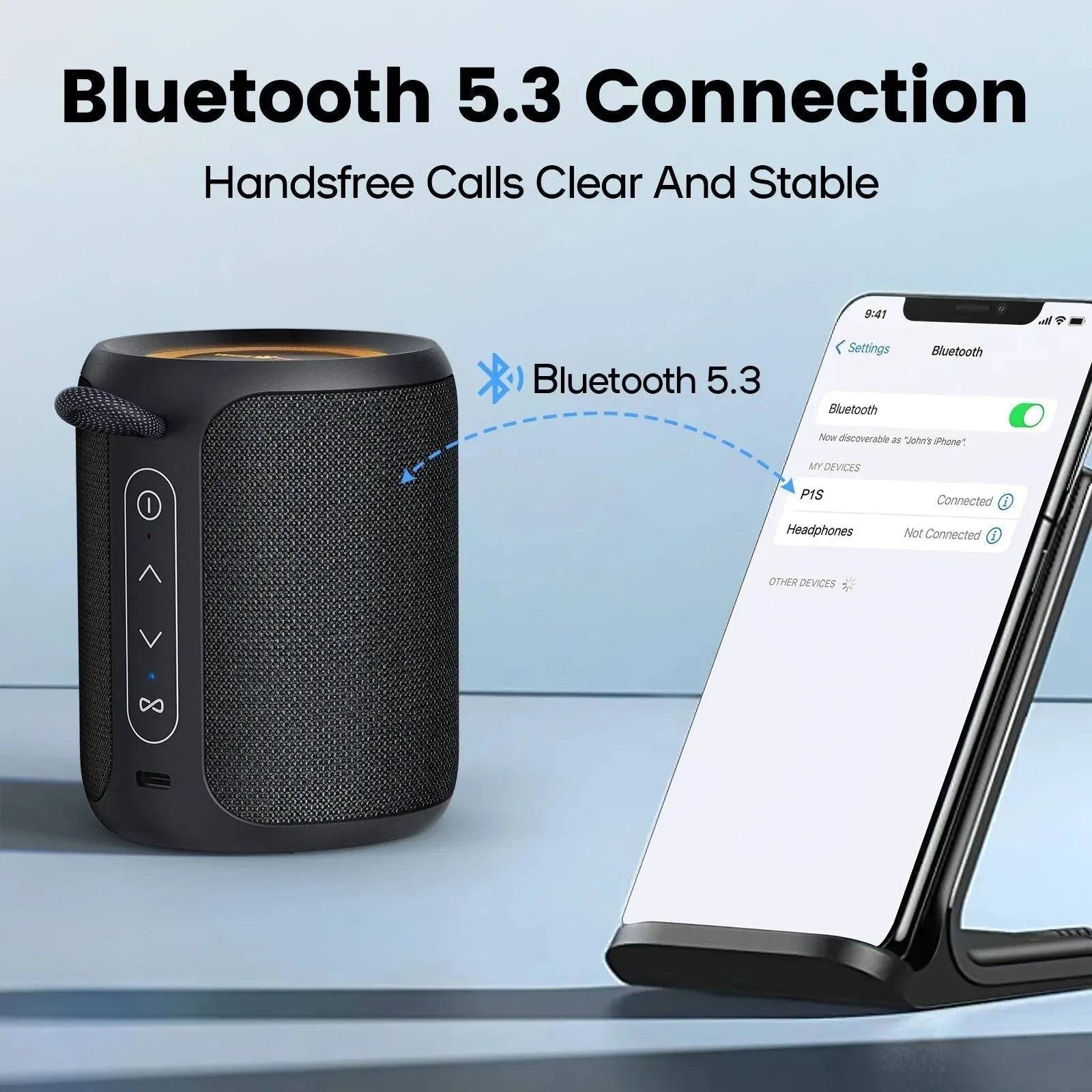 P1S IPX7 Waterproof Bluetooth Speaker - Trekker Essentials