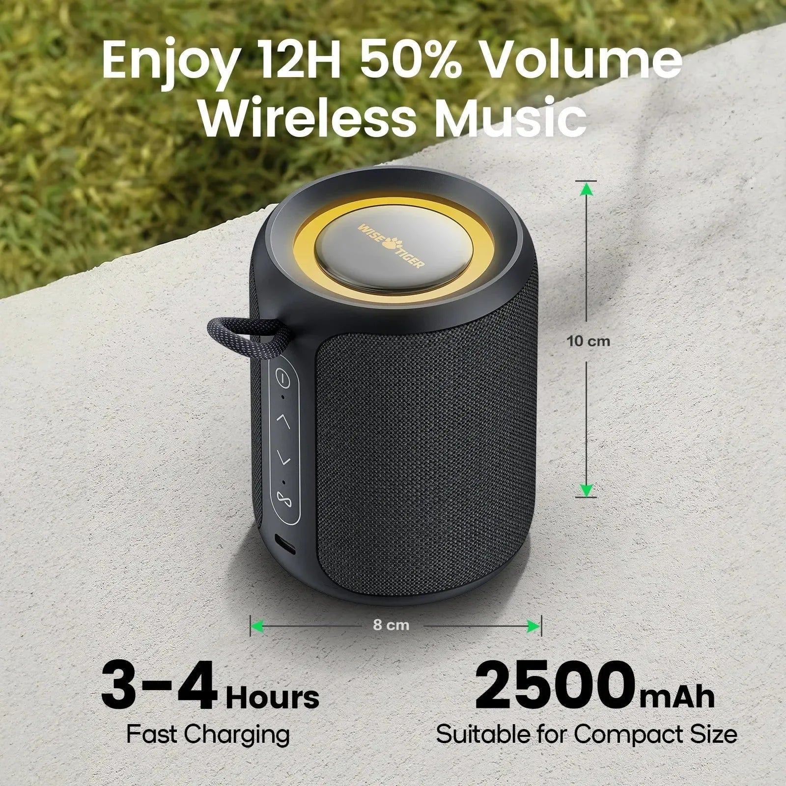 P1S IPX7 Waterproof Bluetooth Speaker - Trekker Essentials