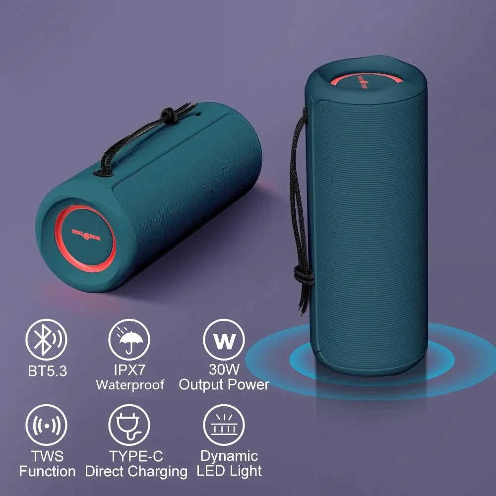 P3 Bluetooth Speaker 30W Portable Speaker - Trekker Essentials
