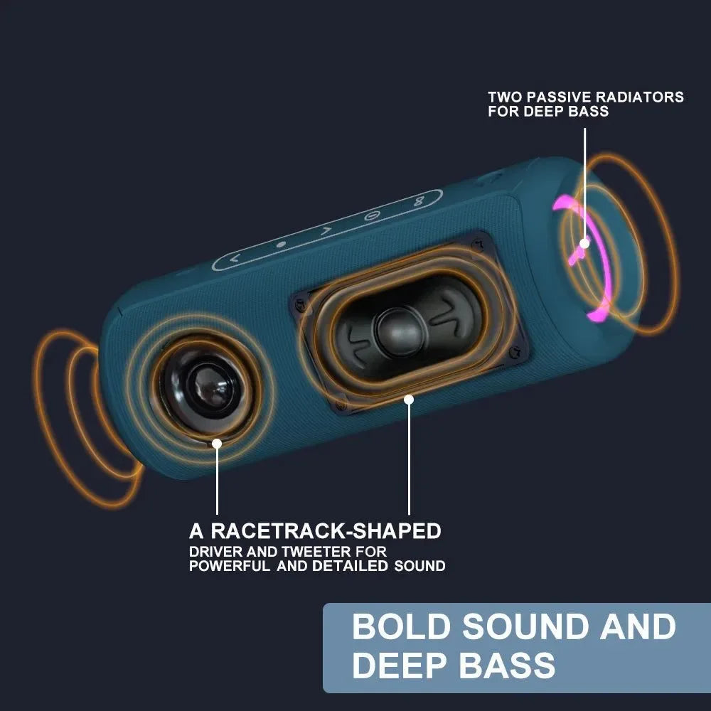 P3 Bluetooth Speaker 30W Portable Speaker - Trekker Essentials