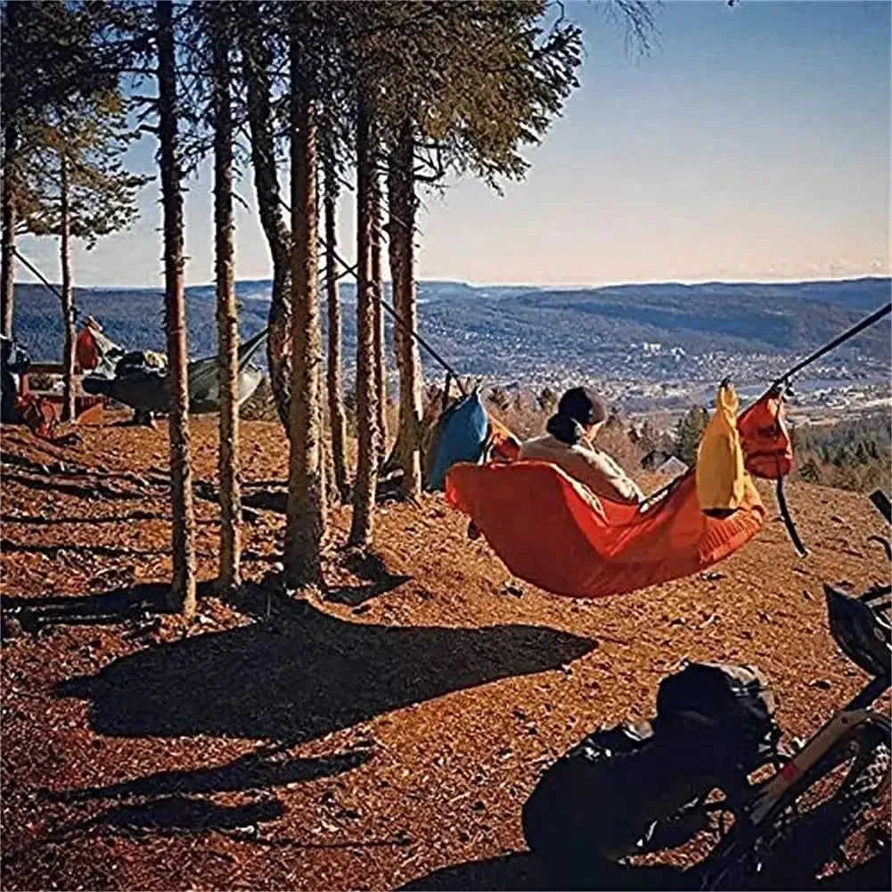Patio Hammock with Bed Net - Multi-Person Family Camping Hammock with Hanging Bed for Outdoor Adventures - Trekker Essentials