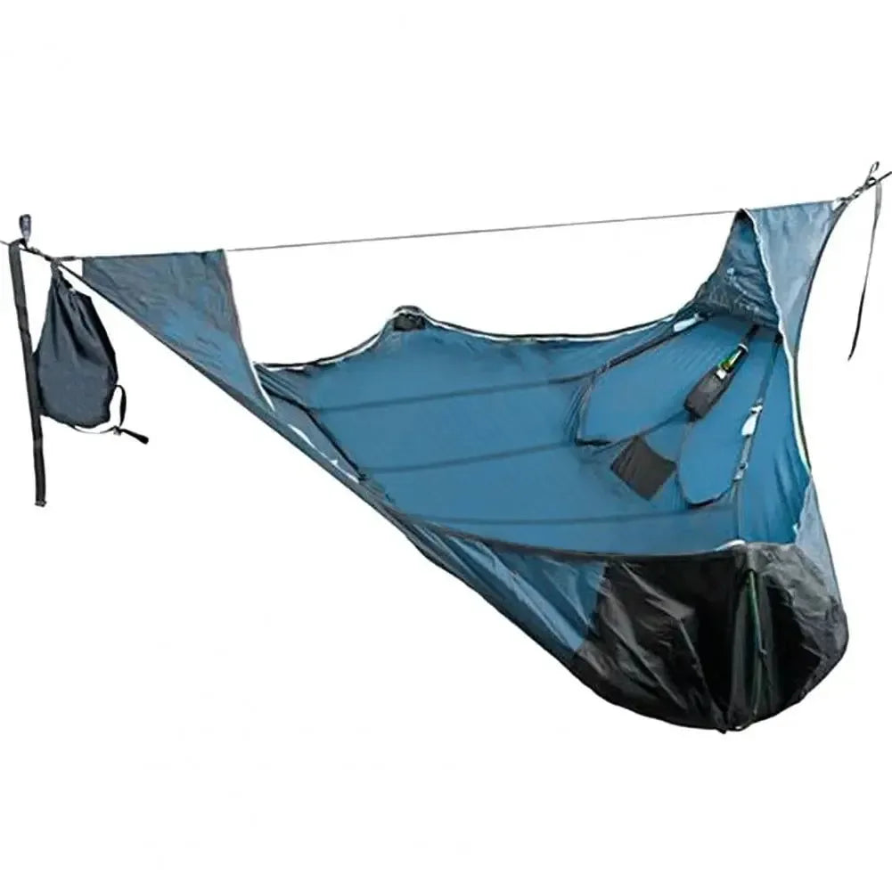 Patio Hammock with Bed Net - Multi-Person Family Camping Hammock with Hanging Bed for Outdoor Adventures - Trekker Essentials