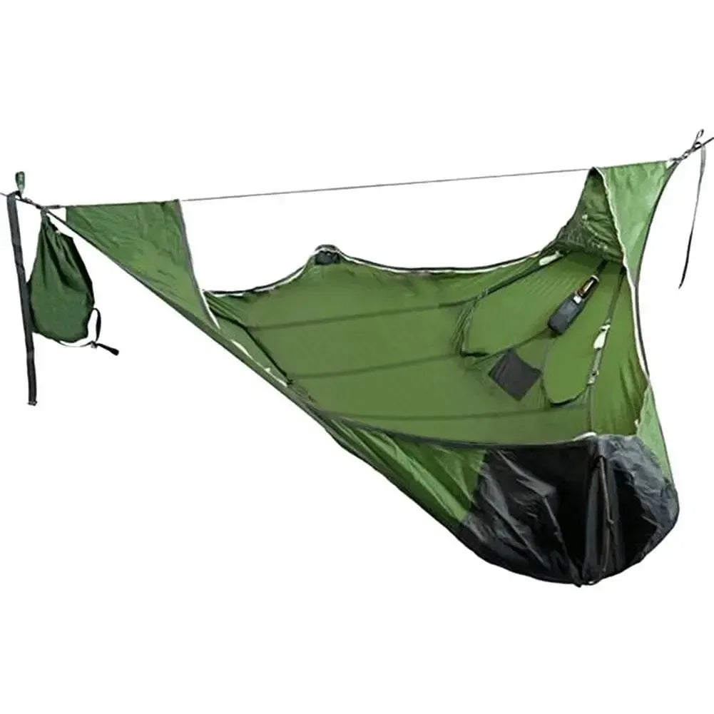 Patio Hammock with Bed Net - Multi-Person Family Camping Hammock with Hanging Bed for Outdoor Adventures - Trekker Essentials